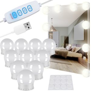 LED lamps for the mirror/dressing table - 10 pcs. (WNDR15926)