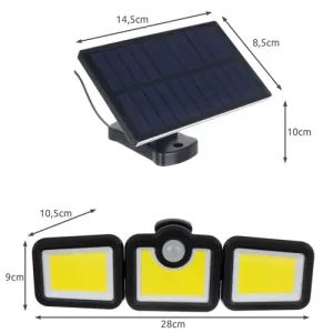 171 LED solar lamp with Izoxis external panel (WNDR16107)