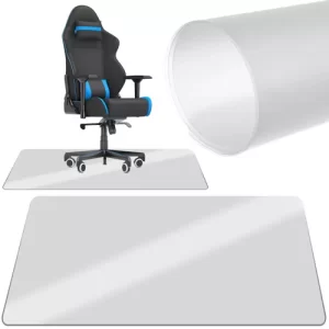 Protective chair mat 90x130cm RUHHY - milky (WNDR16124)