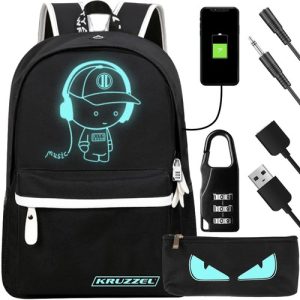 Kruzzel 19374 USB luminous backpack (WNDR16135)