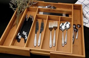 Bamboo insert / organizer for Ruhhy 19189 drawer (WNDR16138)