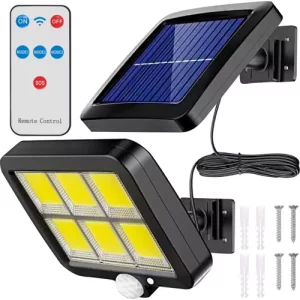 Solar wall lamp 120 LED COB Izoxis 19892 (WNDR16169)