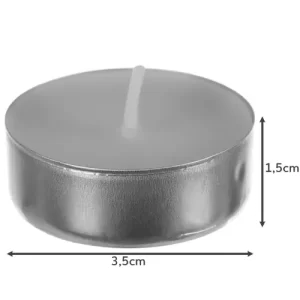 Candles / tea lights 4h - set of 100 pieces (WNDR16180)