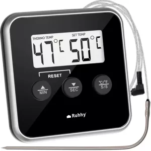 Ruhhy 19155 kitchen thermometer with probe (WNDR16183)