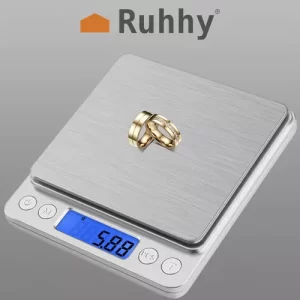 Kitchen scale 500x0.01g Ruhhy 19899 (WNDR16196)