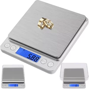 Kitchen scale 500x0.01g Ruhhy 19899 (WNDR16196)