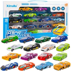 Color cars / springs 1: 64- 16 pcs. Kruzzel 20352 (WNDR16239)