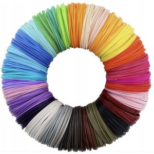 PLA 3D filaments - 30 pcs. x 10m Kruzzel 19877 (WNDR16240)