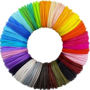 PLA 3D filaments - 30 pcs. x 10m Kruzzel 19877 (WNDR16240)