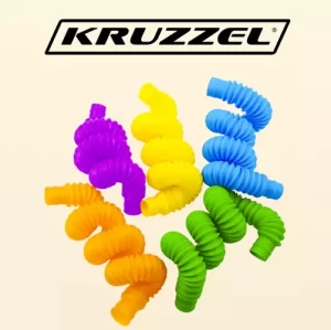 Sensory tubes / tubes - 20 pcs. Kruzzel 19741 (WNDR16246)