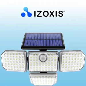 181LED solar lamp with Izoxis external panel (WNDR16276)