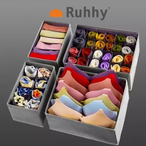 Underwear organizer - set of 4 pcs. Ruhy 19914 (WNDR16290)