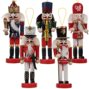 Nutcracker for Christmas tree - 5 pcs. 20358 (WNDR16295)