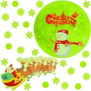 Christmas window stickers - fluorescent 20356 (WNDR16300)