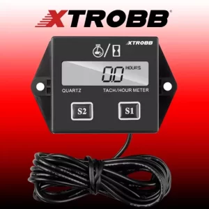 Xtrobb 19926 engine hour meter (WNDR16320)