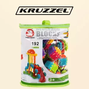 Construction blocks - hedgehogs 192pcs. Kruzzel 20376 (WNDR16333)