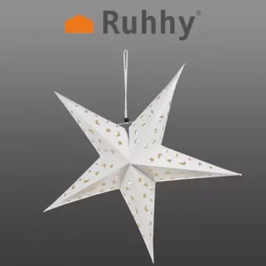 3D LED star - 60cm Ruhhy 20076 (WNDR16342)