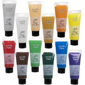 Acrylic paints 12 pcs. 100ml Maaleo 20424 (WNDR16355)