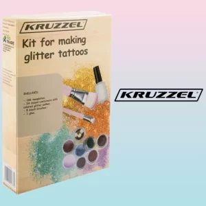 Glitter tattoo kit Kruzzel 20422 (WNDR16367)