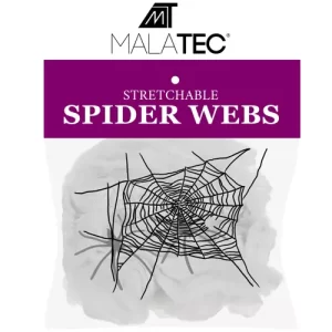 Artificial spider web + 2 Malatec spiders 19759 (WNDR16369)