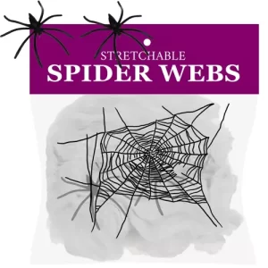 Artificial spider web + 2 Malatec spiders 19759 (WNDR16369)