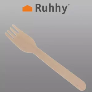 Wooden forks - 100 pcs. Ruhy 20697 (WNDR16397)