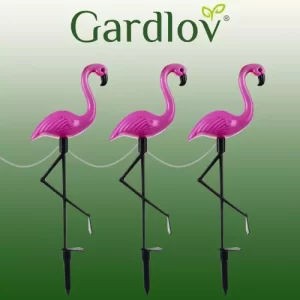 Solar garden lamp - flamingo Gardlov 21151 (WNDR16541)