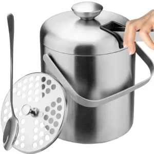 Ice bucket - tongs + spoon Ruhha 21159 (WNDR16548)