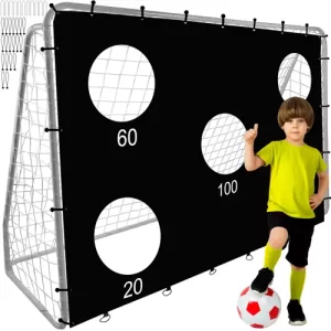 Football goal + Trizand 21268 accuracy mat (WNDR16592)