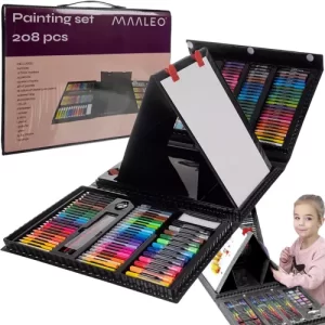 Painting set in a suitcase - 208 pcs Maaleo 21645 (WNDR16604)