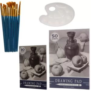 Painting set in a suitcase - 130 pcs Maaleo 21644 (WNDR16605)