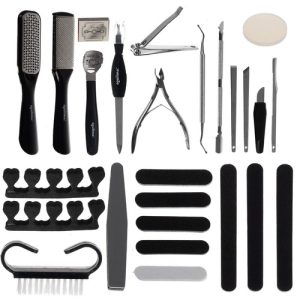 Pedicure set - 30 pieces. Soulima 21447 (WNDR16641)