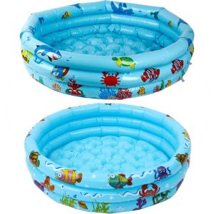 Inflatable pool for children - paddling pool Kruzzel 20932 (WNDR16659)