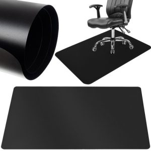 Protective mat under chair 100x140cm RUHHY - black (WNDR16762)