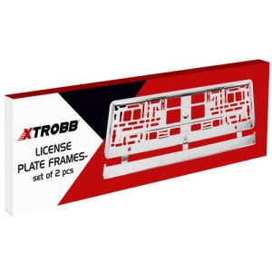 License plate frame 2 pcs. Xtrobb 22048 (WNDR16791)