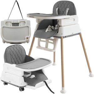 Feeding chair - gray Kruzzel 22014 (WNDR16794)