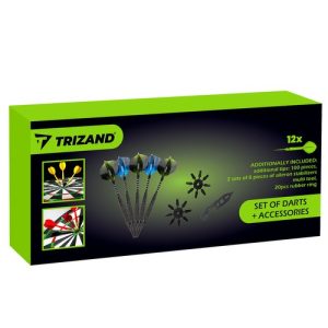 Set of 12 darts / darts + accessories Trizand 21629 (WNDR16870)