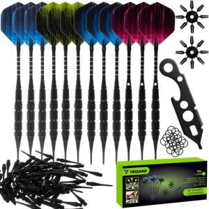 Set of 12 darts / darts + accessories Trizand 21629 (WNDR16870)