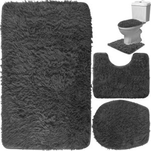 Bathroom rug - set - gray Ruhhy 22061 (WNDR16872)