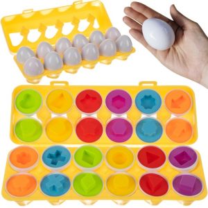 Puzzle - eggs, set of 12 pieces. 22674 (WNDR16881)