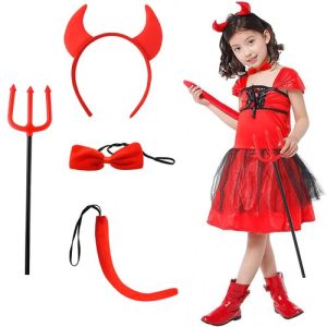 Devil costume - set of 4 elements S22140 (WNDR16895)