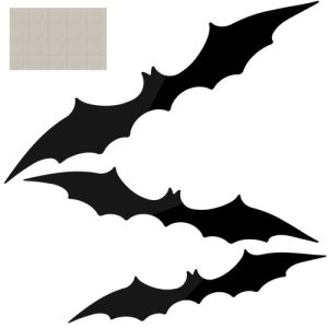 Bat - decoration set of 3 pcs. Malatec 22004 (WNDR16897)