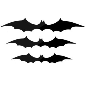 Bat - decoration set of 3 pcs. Malatec 22004 (WNDR16897)