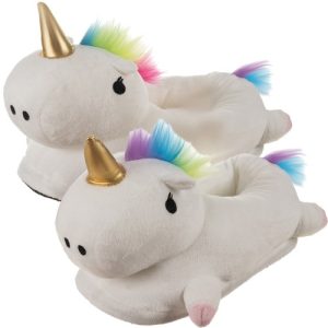 Kruzzel 21923 unicorn slippers (WNDR16928)