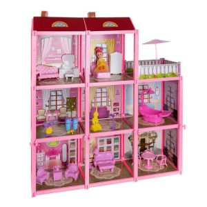 Kruzzel dollhouse 65 cm (WNDR16940)