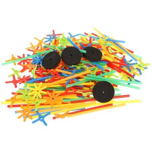 Blocks - straws - set of 238 pcs. 22416 (WNDR16984)