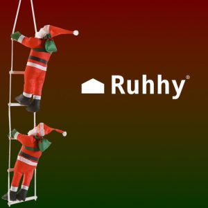 Santas on the ladder Ruhhy 22519 (WNDR17030)