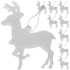 Christmas baubles - reindeer 9 pcs. Ruhhy 22517 (WNDR17031)