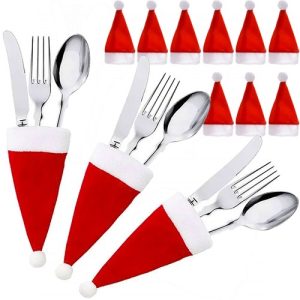 Cutlery case - hats, 12 pcs. Ruhhy 22303 (WNDR17033)