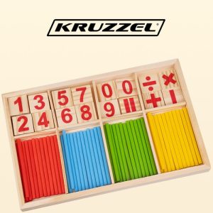 Wooden sticks for learning counting 22447 (WNDR17038)